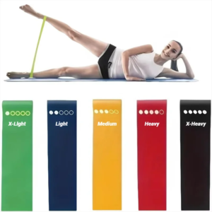 7Pcs Tpe Resistance Bands Fitness Set Rubber Loop Strength Training Workout Expander Yoga Gym Equipment Elastic Portable Pilates