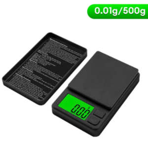 Precision Pocket Scale – Digital Mini Scale 1000g x 0.1g with Backlit LCD & 7 Weight Units
