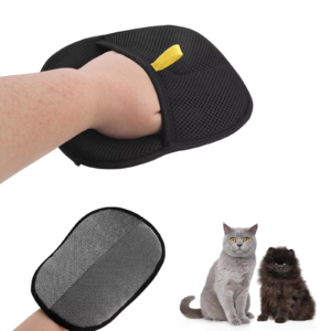 Pet Hair Removal Gloves – Reusable Double-Sided Static Grooming Gloves for Cats & Dogs