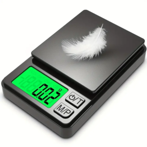 Precision Pocket Scale – Digital Mini Scale 1000g x 0.1g with Backlit LCD & 7 Weight Units