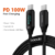 100W C- C Black